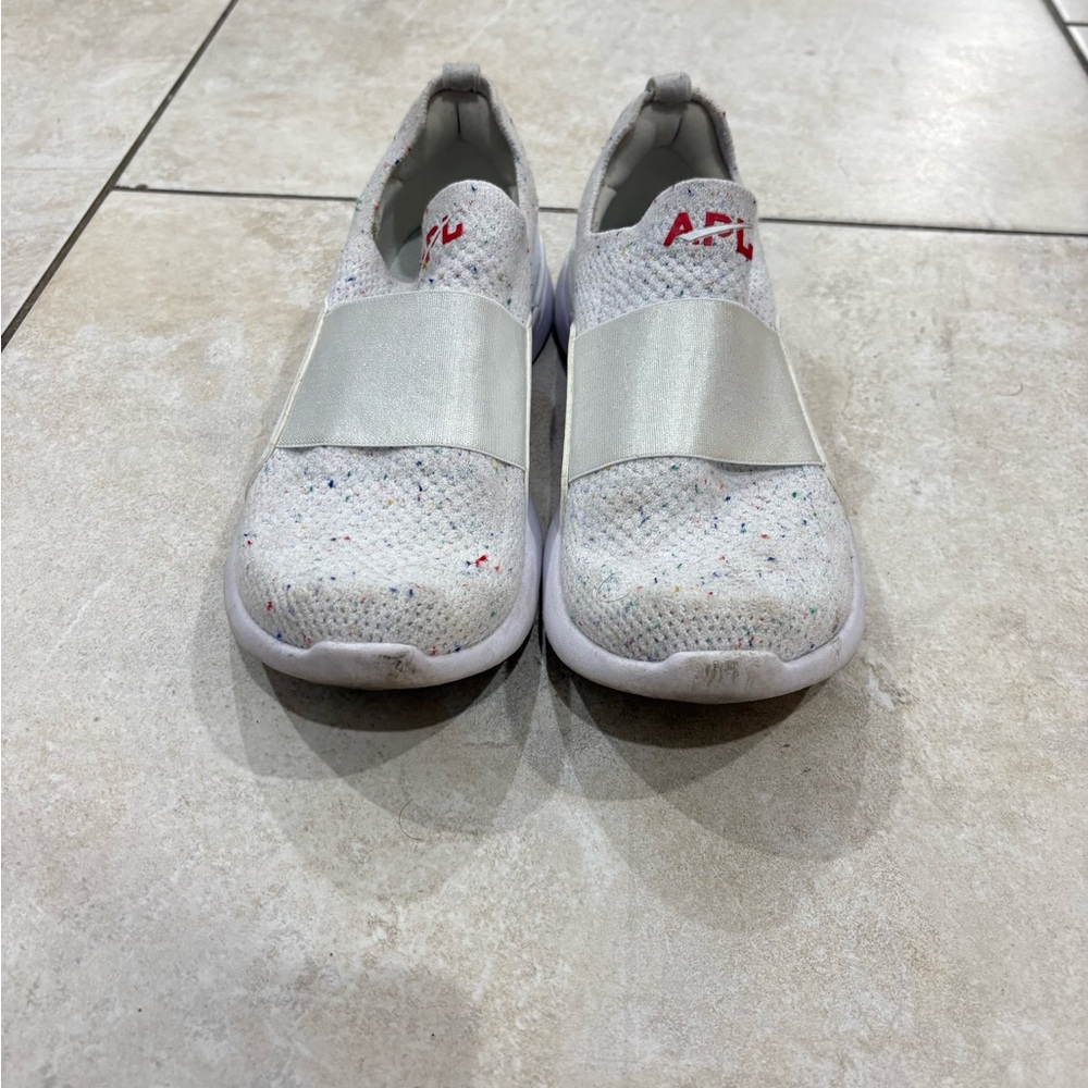 APL Sneakers in White with colorful  Accents